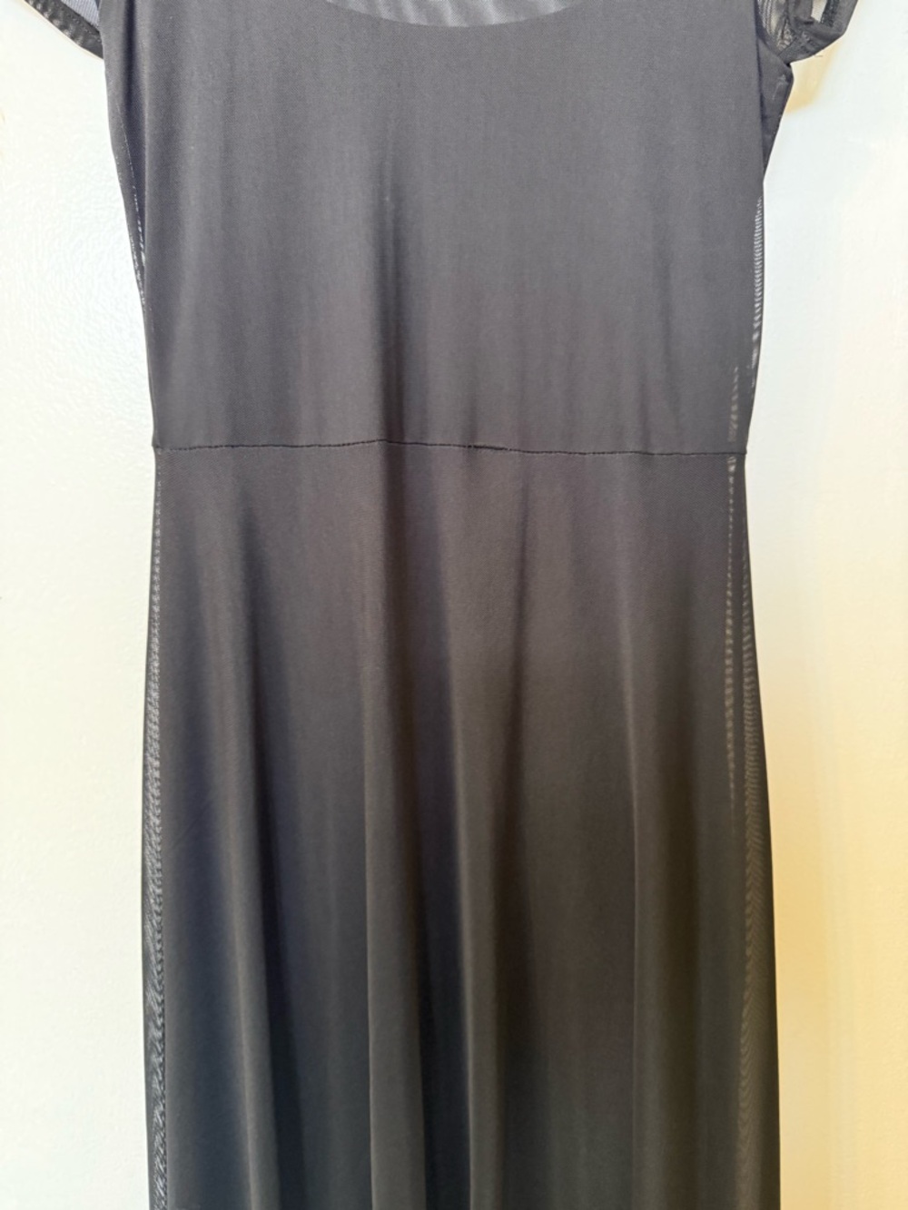 Midnight Hour High-Low Mesh Gothic Chic Dress - Picture 3 of 8